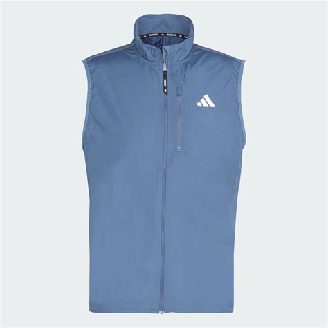 own the run vest blue